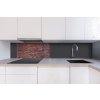 DIMEX | Dibond doska za kuchynskú linku | DBW-08040-301 Tmavo červené tehly| 80 x 40 cm + Dibond obkladová doska Dimex do kuchyne Tmavo červené tehlyv rozmere 80 x 40 cm