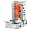 POTIS Elektrický gril na kebab/gyros, 2 topná pole, zátěž 30 kg, 400V, 6 kW, dolní pohon 3,5 W, 760x620x840 mm | POTIS, F E2-S