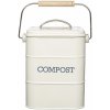 Kitchen Craft Vedierko na kompost Cream 3,2 l