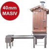 Drevená udiareň Master Smoker 40 LS s ohniskom Vladeko