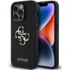 Guess PU Grained 4G Metal Logo kryt pre iPhone 13 Pro, čierny 57983124146