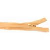 Nedeliteľný skrytý zips (3mm) rôzne farby - dĺžka 18 cm - 60 cm 18 cm Škoricová