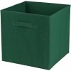 Dochtmann Box do kallaxu, úložný, textilný, tmavo zelený, 31 × 31 × 31 cm