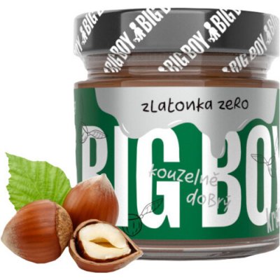 Big Boy Zlatonka Zero 220 g, Zlatonka Zero (lieskový orech-kakao)