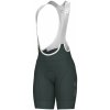 ALÉ Cycling Clothing ALÉ PR-E Magic Colour W bibshort, Forest green Veľkosť: L Dámske elastické cyklistické nohavice s trakmi