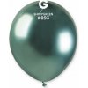 Balóniky Gemar Chrom zelené 13 cm