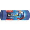 PACLAN Vrecia na odpad MULTITOP pevné, 4 uväzovacie rohy, 60L - 24ks, 11µ, HDPE