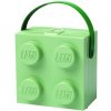 LEGO® box s rukoväťou army zelená