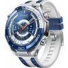 Huawei Watch Ultimate 2 (březen-B29) (modré/stříbrné, dvoubarevný fluoroelastomerový řemínek)