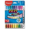 Detské fixky Maped Color'Peps Duo, 10 obojstranných fixiek = 20 farieb