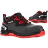 VM Footwear MILWAUKEE S3 ESD obuv Čierna-Červená
