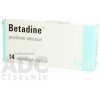 Betadine 200 mg vaginálne čapíky sup vag 1 x 14 ks