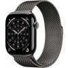 Inteligentné hodinky Apple Watch Series 11 GPS + Cellular 46mm bridlicovo sivý titán - bridlicovo sivý milánsky ťah - S/M (MFD34WF/A)