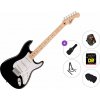 Fender Squier Sonic Stratocaster MN Standard SET Black Elektrická gitara