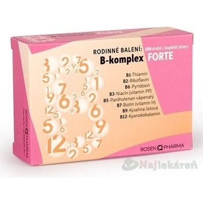 Rosen B-komplex Forte 100 tabliet