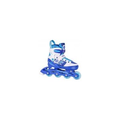 Detské nastaviteľné kolieskové korčule Tempish Swist Flash 30-33 blue