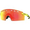 Oakley Encoder Strike Vented slnečné okuliare Mat tennis ball/Prizm Ruby