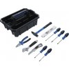 BGS 70225 Přenosný box na nářadí plastový včetně nářadí (11 dílů)