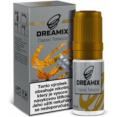 Dreamix Klasický tabák 10 ml 12 mg