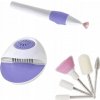Súprava na nechty sušička brúska výkonná + 5 fréz