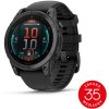 Garmin Fenix E - 47mm, AMOLED, Slate Gray Steel/Black, Black band 010-03025-01 - Smart hodinky