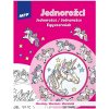 MFP 5301145 Omaľovanky antistresové Mandaly Jednorožci 210x276mm/24