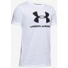 Under Armour Chlapčenské tričko Sportstyle Logo Ss Biela YLG