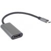 PremiumCord Převodník USB-C na HDMI, rozlišení 4K a FULL HD 1080p, kovové pouzdro ku31hdmi16