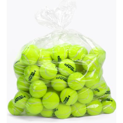 HEAD Reset Polybag tenisové loptičky 72 ks zelené 575030