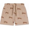 Swim Essentials Plavky Boxerky s UPF 50+ Brown Leopard 122/128
