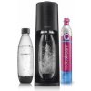 SodaStream Terra (Value Pack) čierna / výrobník sódy / bez BPA / 2x fľaša 1 L / 1x CO2 plyn (1012812310)