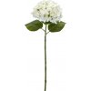 Umelá kvetina hortenzie výška 60 cm Gasper - biela