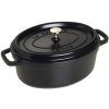 Staub Hrniec STAUB oválny 29cm čierny 4,2l