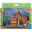 Figúrka a zvieratko Minecraft Sammelfigur Steve mit Pferd