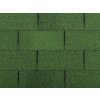 Asfaltový šindel Guttatec Rectangular, zelená