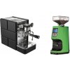 Stone Espresso Plus + Eureka Atom 60, kawasaki green
