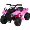 Joko Elektrická Štvorkolka Storm motor 25W MP3 a USB vstup + LED svetlo růžová