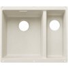 Drez Blanco SUBLINE 340/160 U INFINO SILGRANIT BÍLÁ SOFT BEZ ODTOK. ARMATURY, VELKÁ VANA VLEVO - 527820