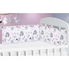 Bellatex mantinely do postieľky zvířátka růžová