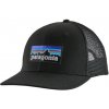 Šiltovka Patagonia P-6 LOGO LOPRO TRUCKER HAT - čierna