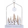 Solight LED závěsná dekorace les s jeleny 14x LED 2x AA 1V249