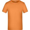 James & Nicholson Tričko JN 358K, sportovní, žerzejové, krátký rukáv, dětské COT02358K23505-orange 2XL Oranžová