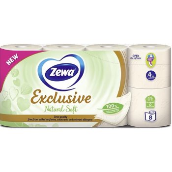 ZEWA Exclusive Natural Soft 8 ks