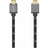 Hama 205067 HDMI kábel High Speed 8K 5 m čierno-strieborná / Ultra slim / pozlátené konektory (205067-H)