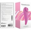 FEELZTOYS - vibrátor na klitoris 2v1 - dobíjací - ružová