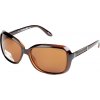 Športové slnečné okuliare s polarizačnými šošovkami Finmark POLARIZED SUNGLASSES hnedá,čierna