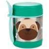 SKIP HOP Zoo Termoska na jedlo s lyžičko/vidličkou Mopslík 325 ml, 3r+