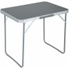 Ak furniture Kempingový stolík ARES 70x50 cm sivý