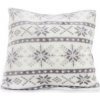 Vianočné biele dekoračné obliečky na vankúšik 40x40 cm 40 x 40cm