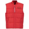 Alpha Industries vesta Hooded Puffer Vest LW mars red červená